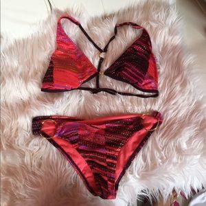 Bikini with tattoos and cover up