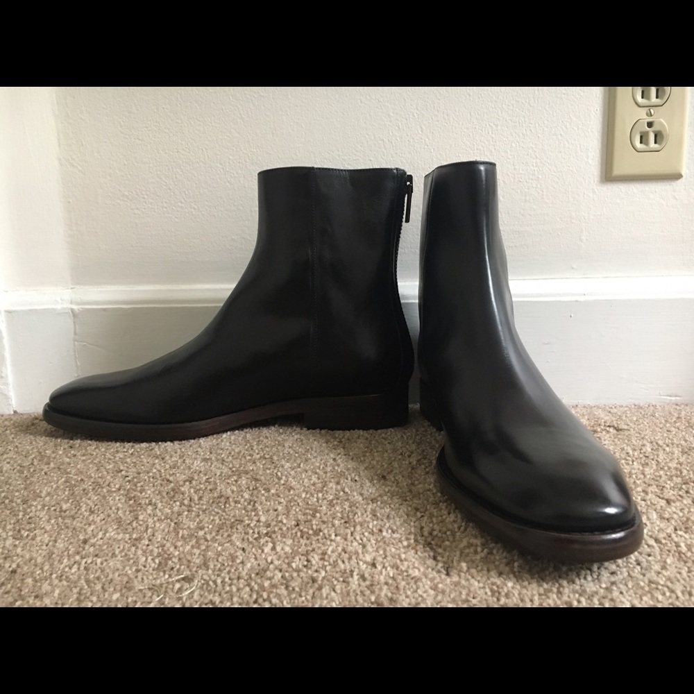 Frye Black Leather Boots