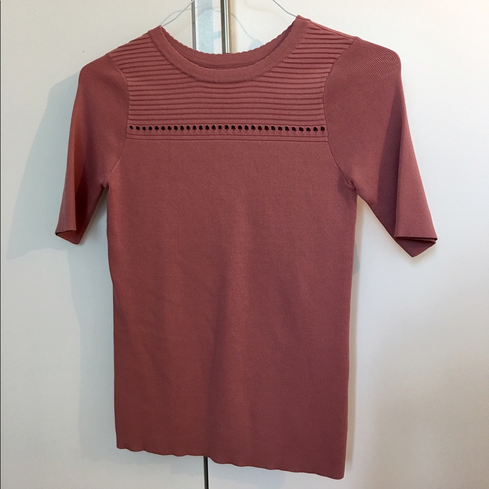 Sandro knit top size 1