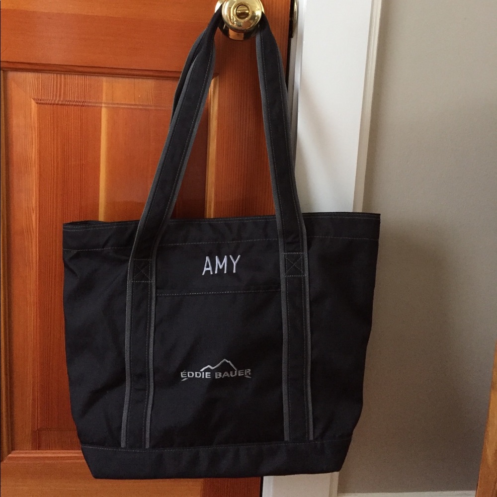 Eddie Bauer medium nylon tote- AMY