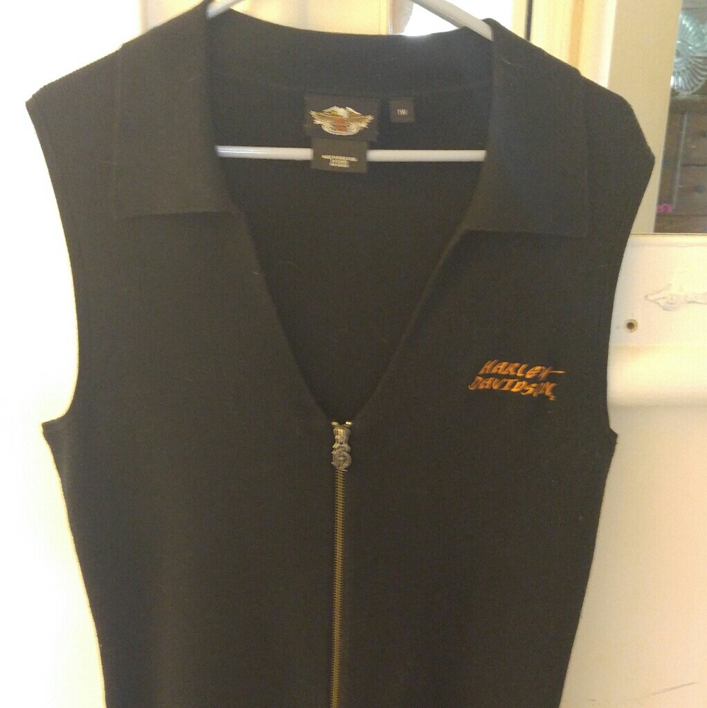 Harley Davidson women vest 1x