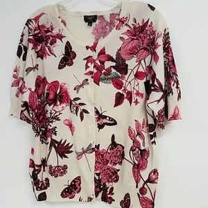 Talbots  PURE Cashmere SWEATER CARDIGAN