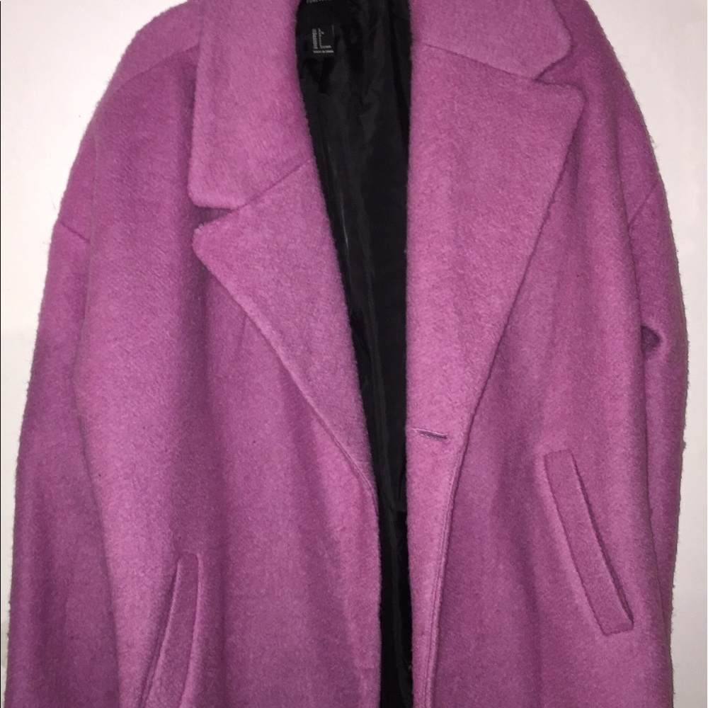 Forever 21 pink peacoat