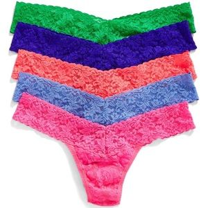 Hanky Panky Low-Rise Thong Bundle (6)