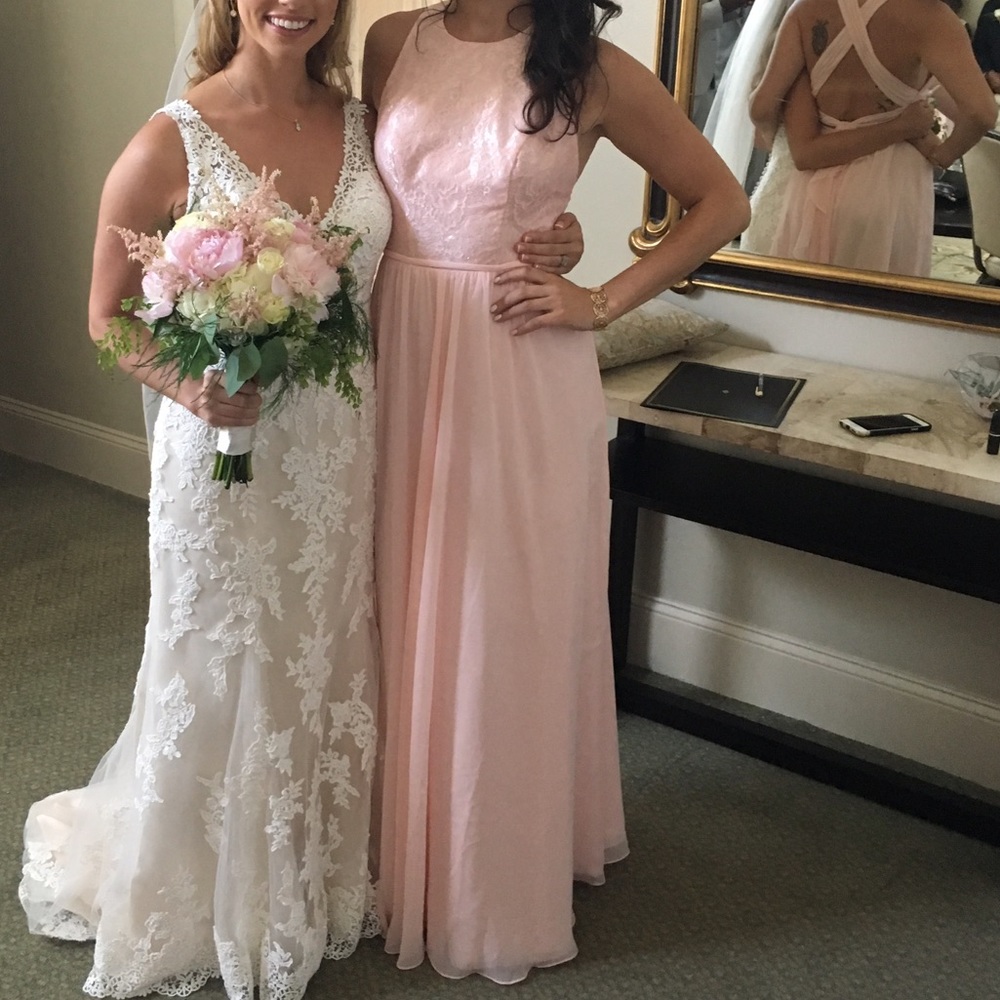 Blush Bridesmaid dress