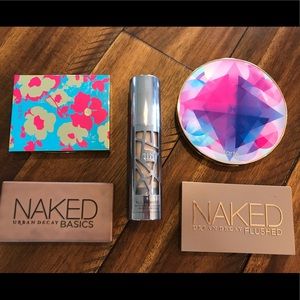 Urban Decay/Tarte- Foundation, Eyeshadow and Blush