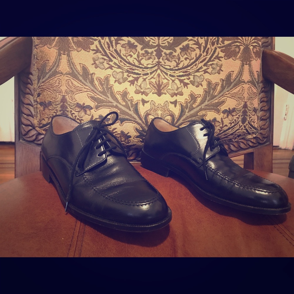 Italian leather dress shoes