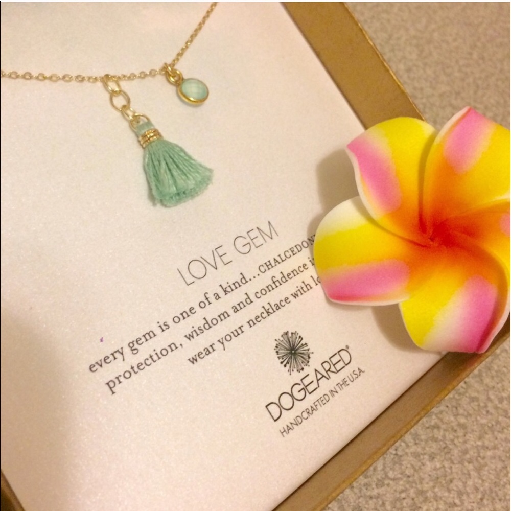Dogeared Love Gem necklace