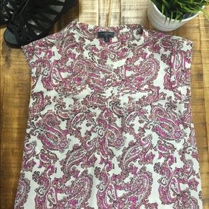 The Limited v neck button blouse XS