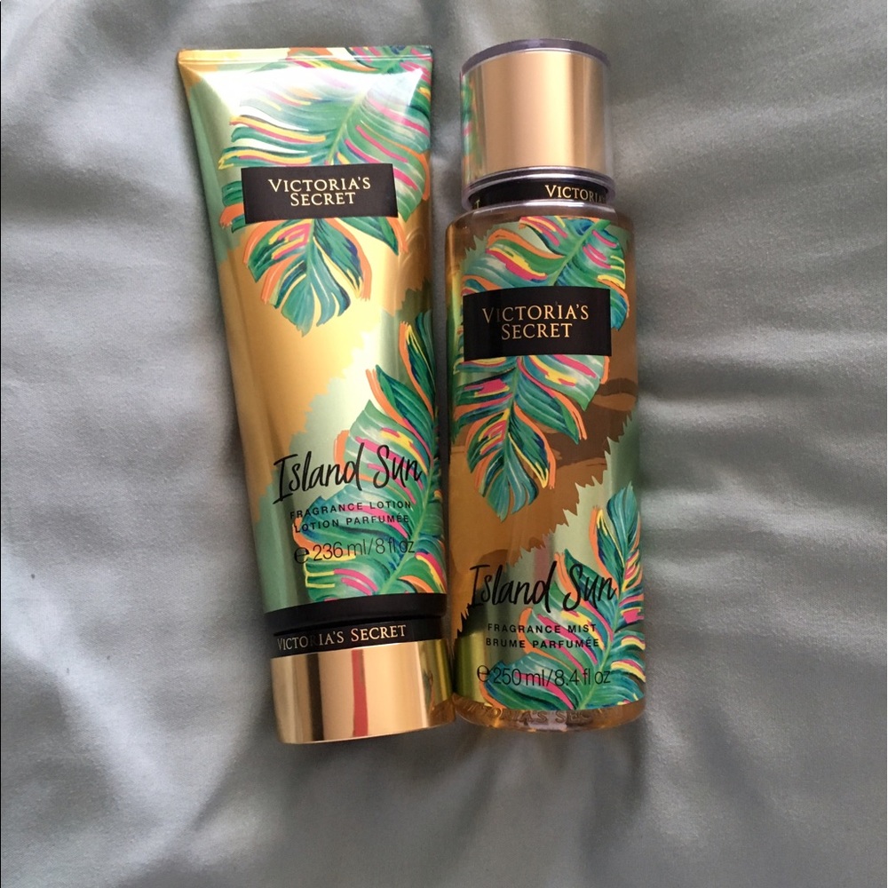 Victoria secret body lotion and body mist