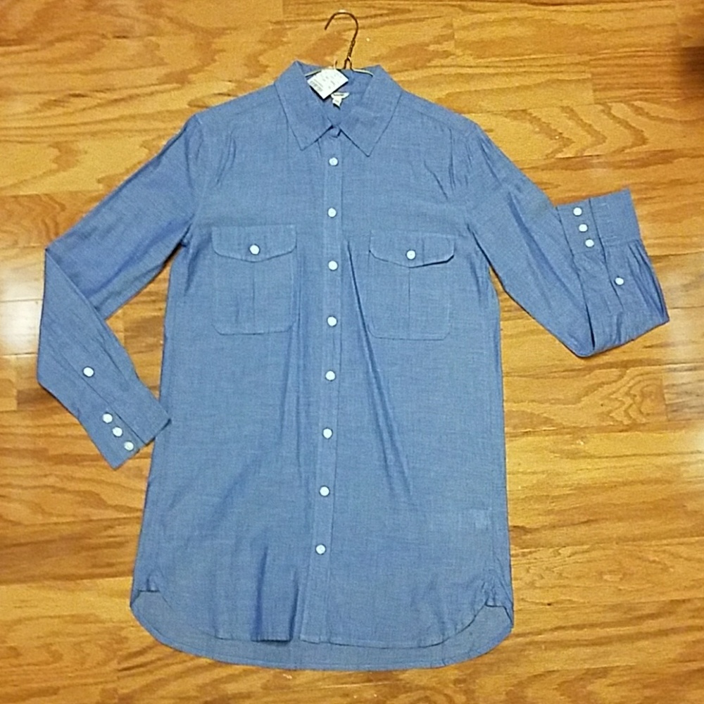 J Crew denim tunic