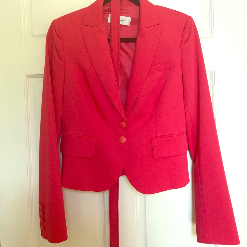 Pink Dress Blazer and Belt