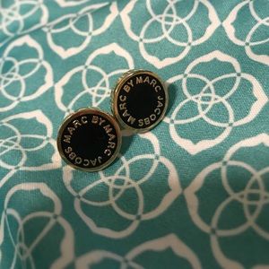 Marc Jacobs Logo Earrings
