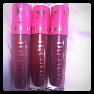 Jeffree star matte lip sticks