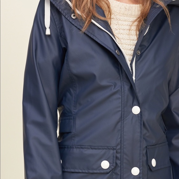 Coats | Hollister Nylon Rain Jacket 