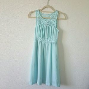 Mint Blue Dress