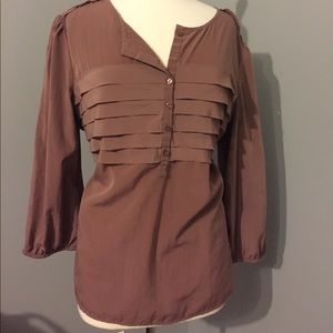 GAP RUFFLE TUNIC BLOUSE