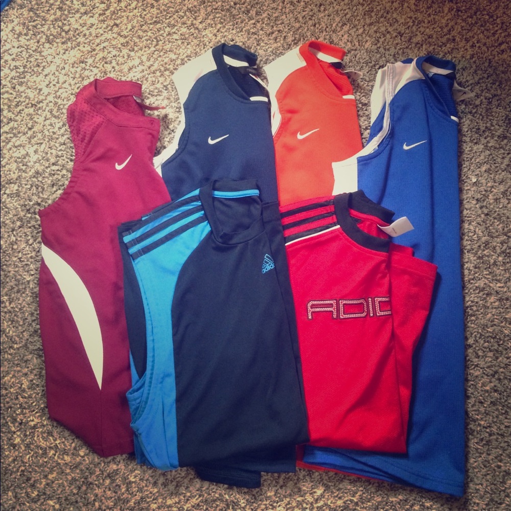 LOT of Nike/ adidas boys shirts