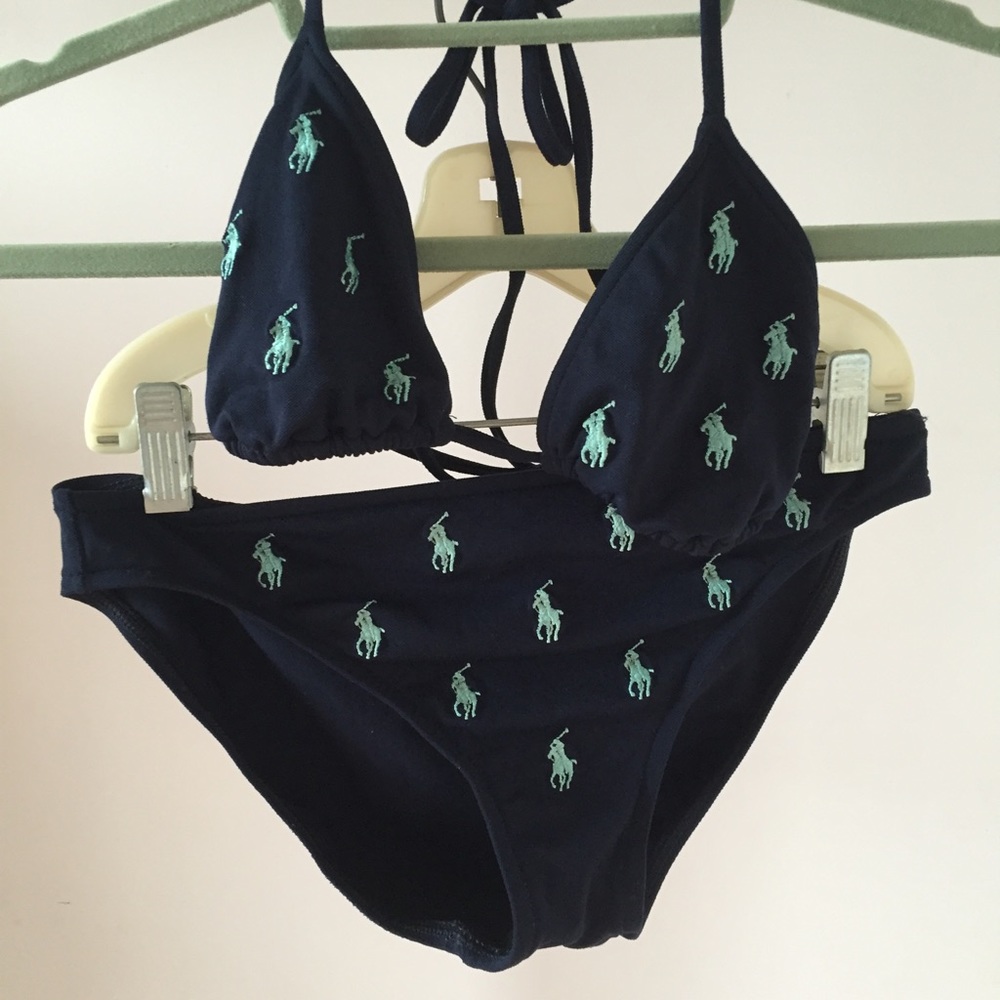 Ralph Lauren Monogrammed Bikini - Picture 1 of 7