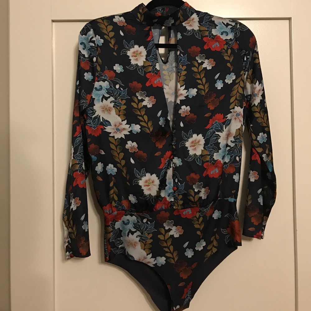 Printed leotard