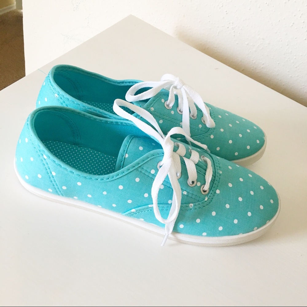 Polka dot sneakers