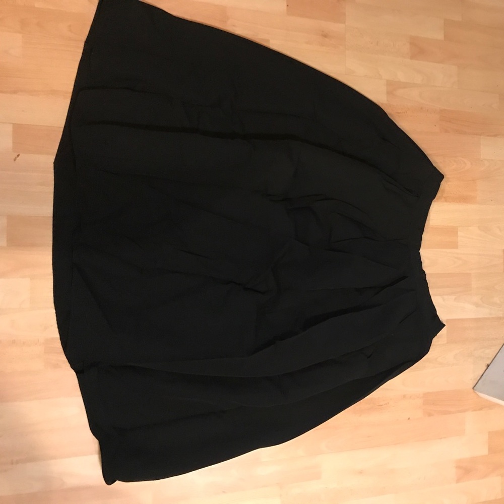 Black Box pleat skirt. It’s about mid calf