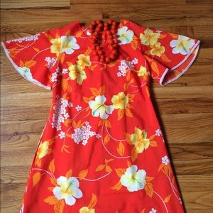 Vintage Hawaiian dress. Made in Hawaii