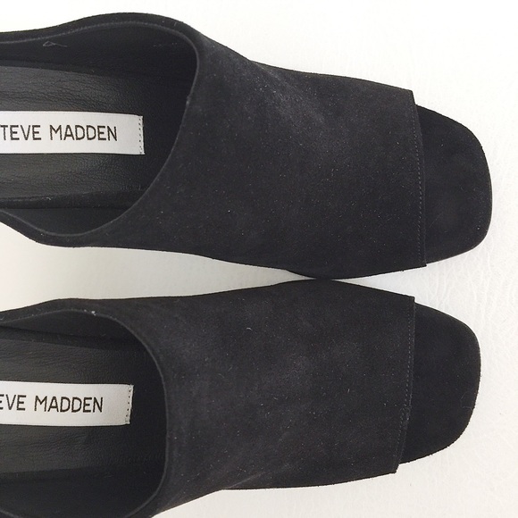 Steve Madden Rebecka Suede Mules - Picture 4 of 6