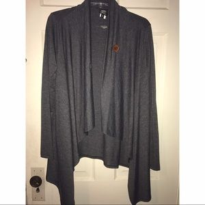 medium Bobeau gray cardigan