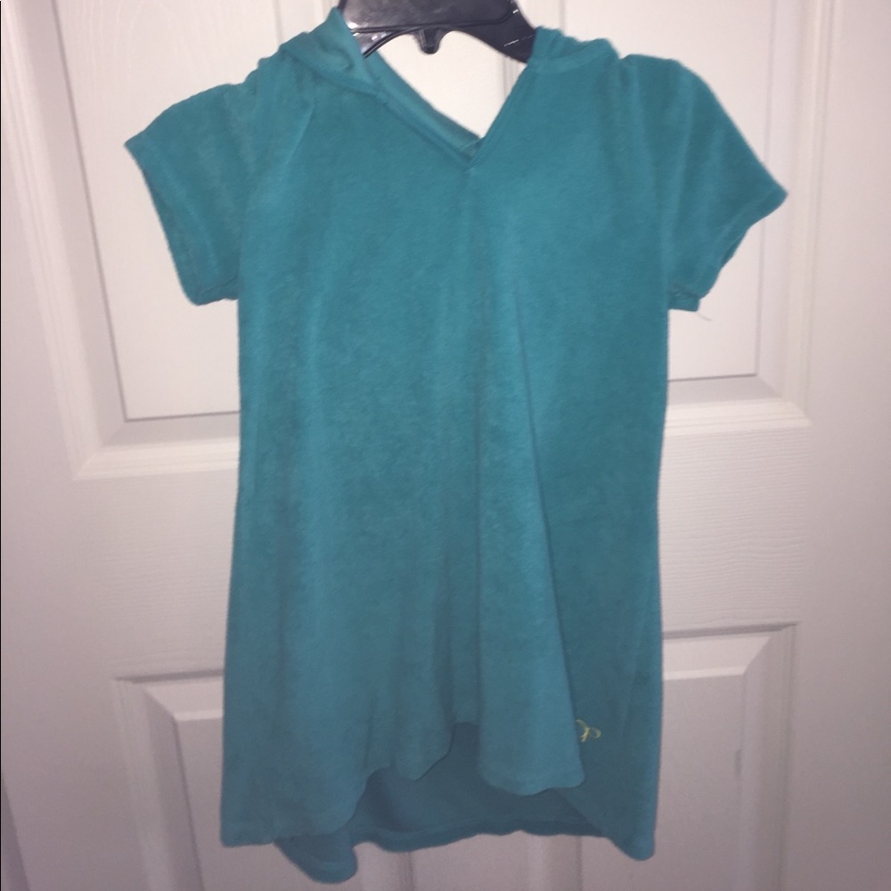 blue kids cover up