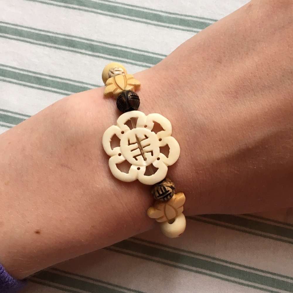 Carved bracelet