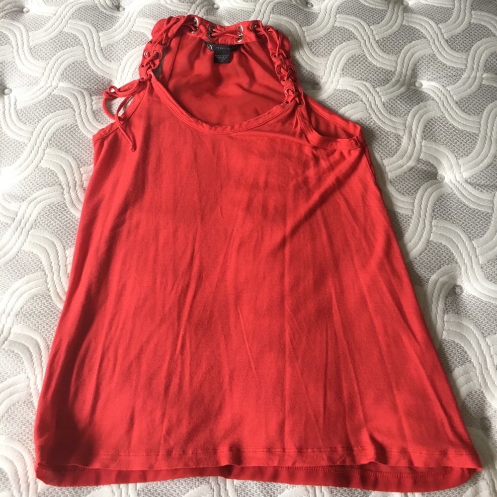 Armani Exchange red tank top S