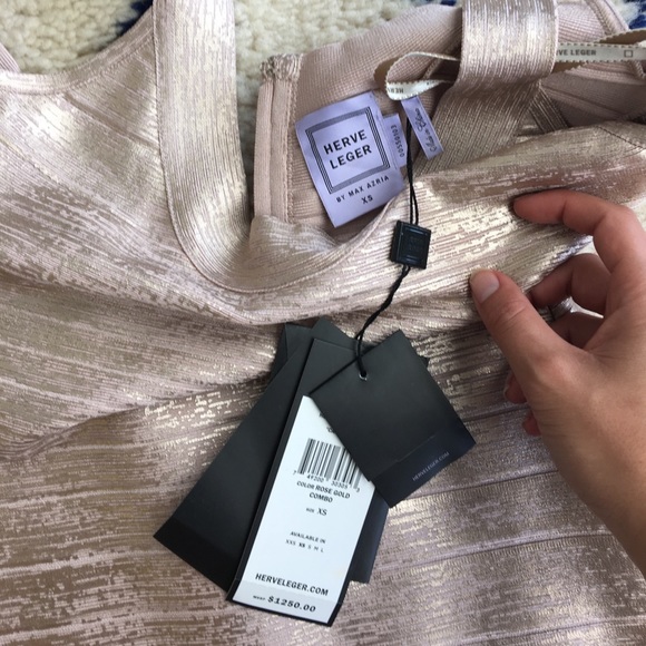 BRAND NEW HERVE LEGER - Picture 3 of 4