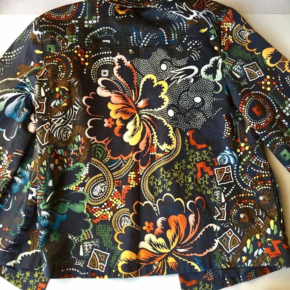Chico's multi color blazer