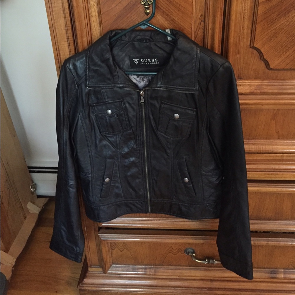 Leather jacket