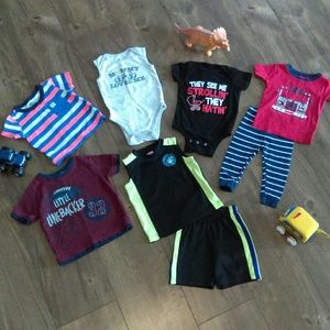 Lot of 12 month baby boy clothes