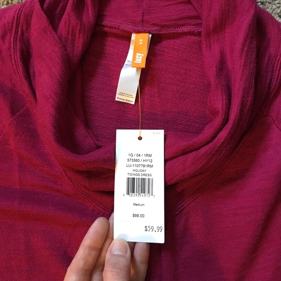 Lucy raspberry color dress - Picture 2 of 3