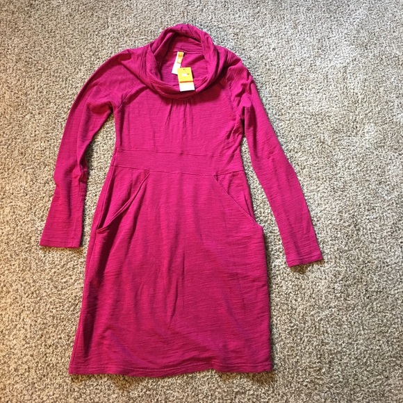 Lucy raspberry color dress - Picture 3 of 3