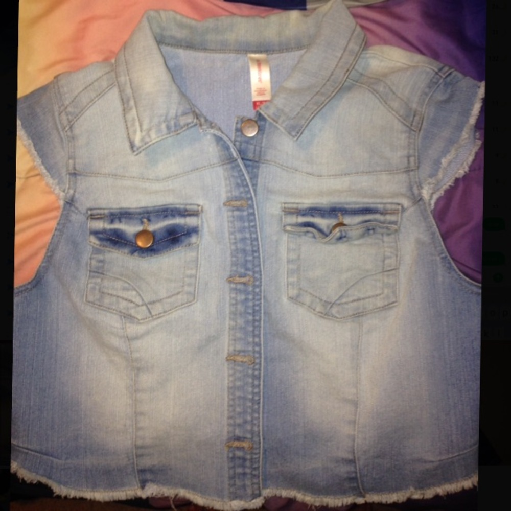 Denim vest
