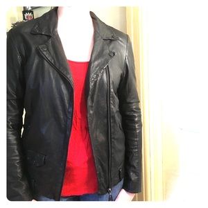 Leather jacket
