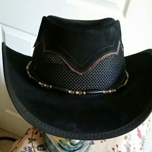 Head 'n Home handmade suede cowgirl/boy hat