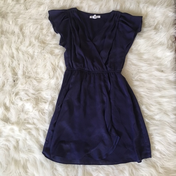 Bcbg navy blue dress - Picture 1 of 2