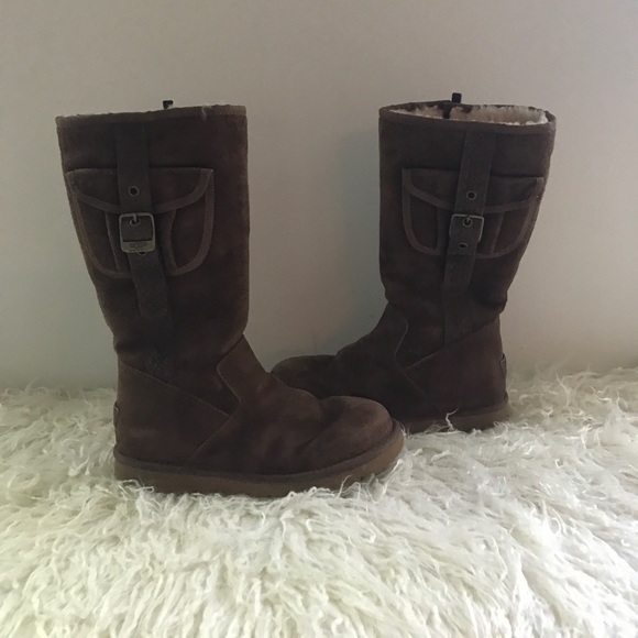 ugh boots for 74 ugg other ugh boots brown with side pockets size ugh boots for 74 ugg other ugh boots brown with side pockets size