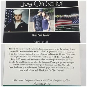Out, More On the Way In Lieu of a Thank You Card