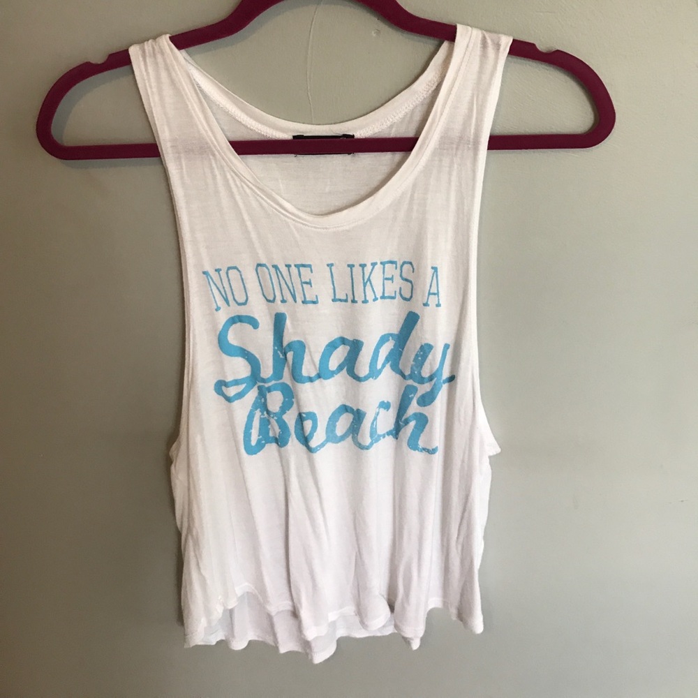 NO ONE LIKES A Shady Beach Tank Top