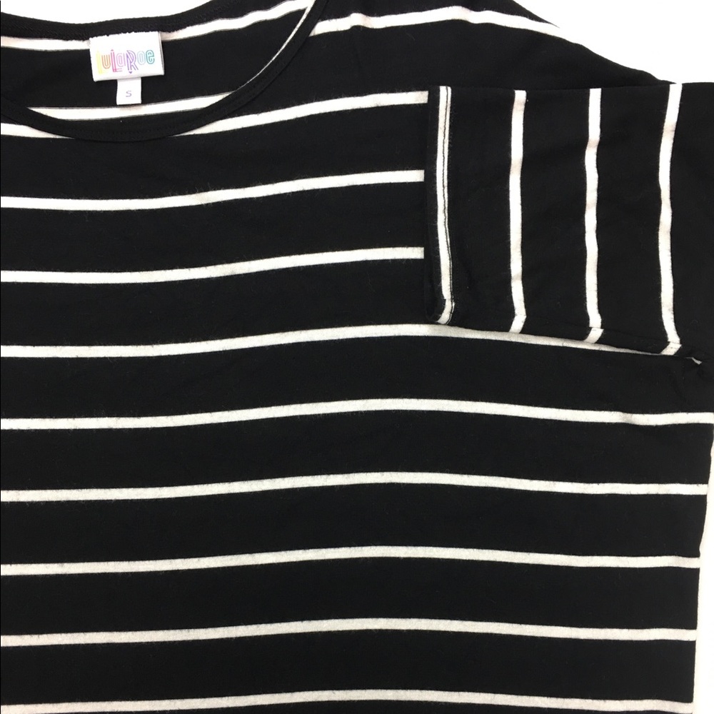 GUC LuLaRoe Irma Small (black with cream)