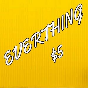 Everthing must go. Today only