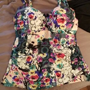 Profile by Gottex tankini top and bottoms