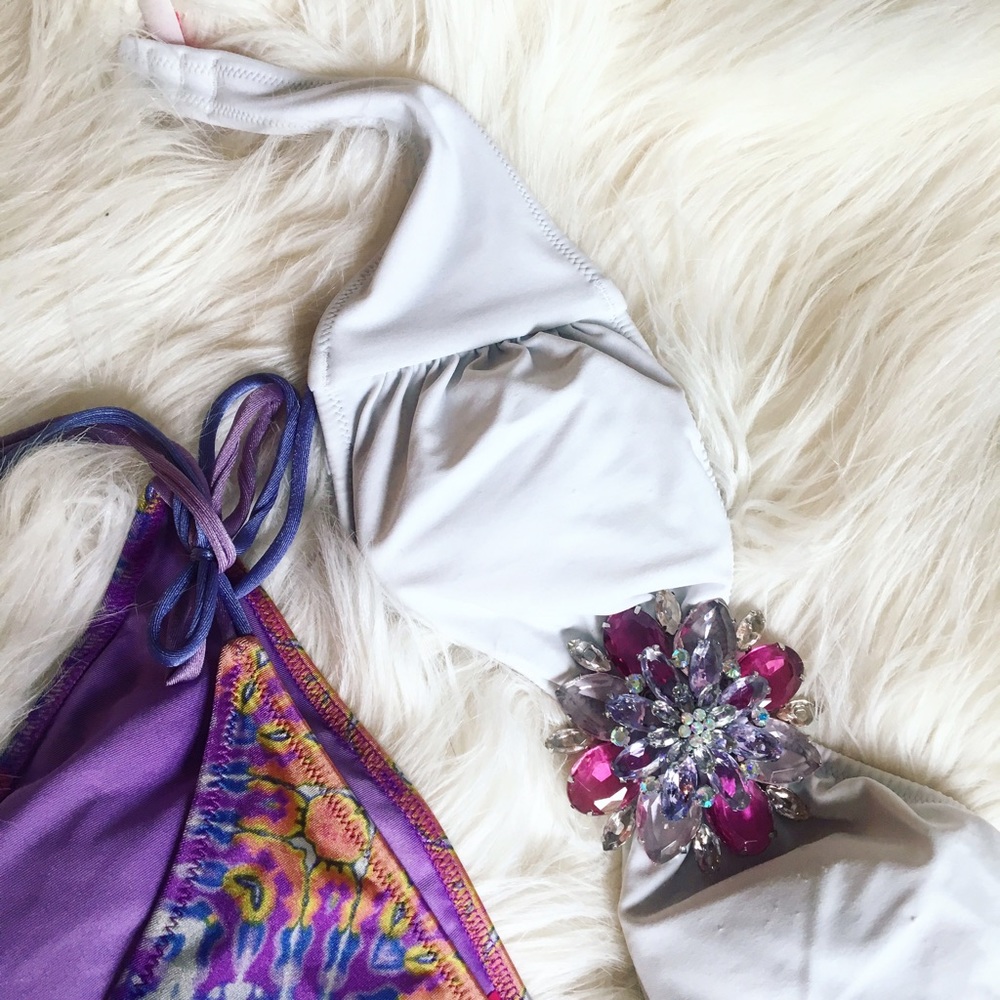 Victoria's Secret strapless swim suit