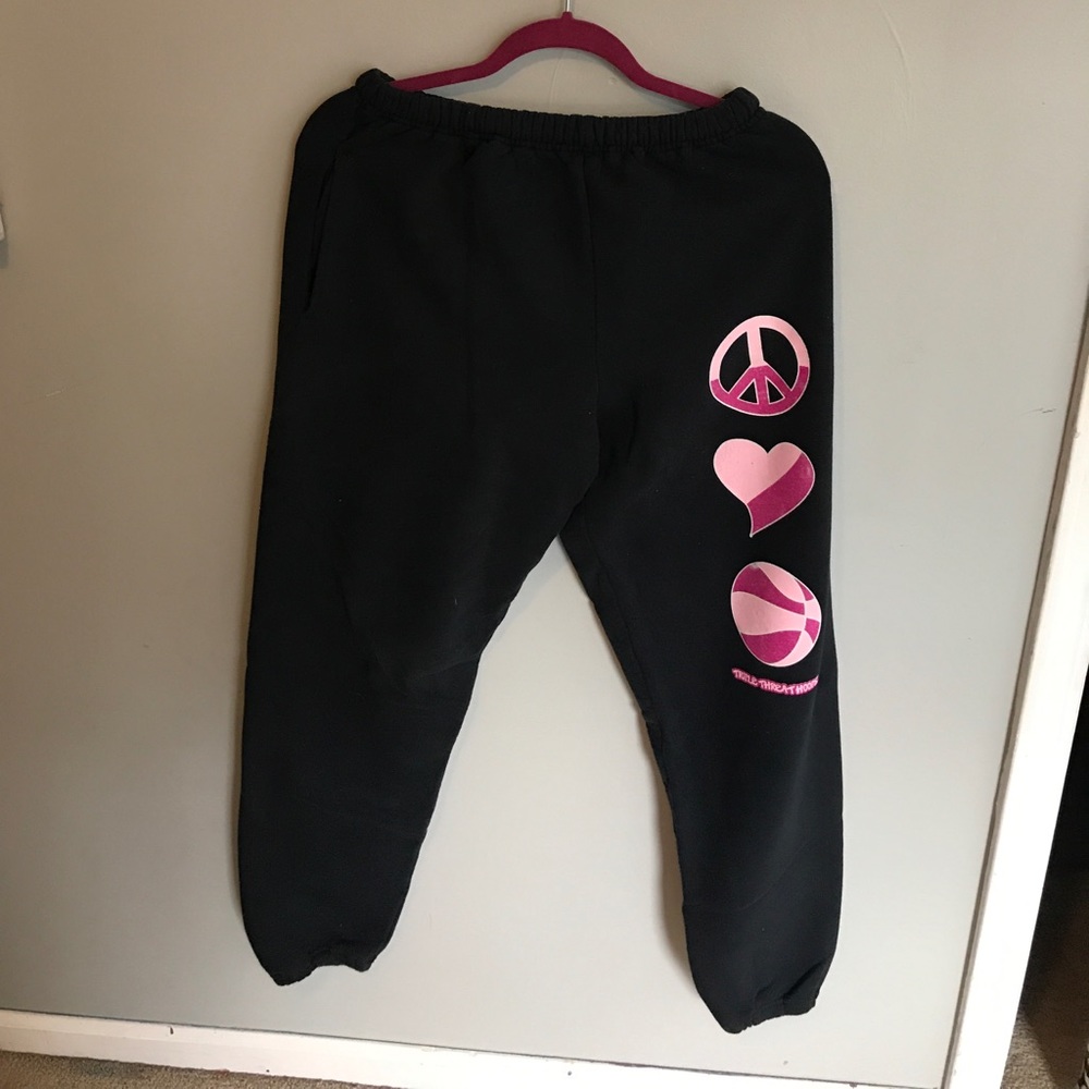 Peace Love Hoops Sweatpants